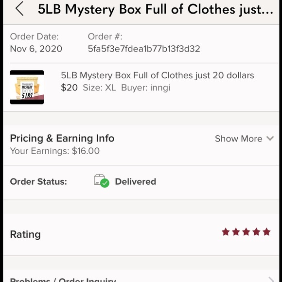 5 Stars 5LB Mystery Box Full of Clothes/goodies/treasure 30 dollars - Picture 2 of 8